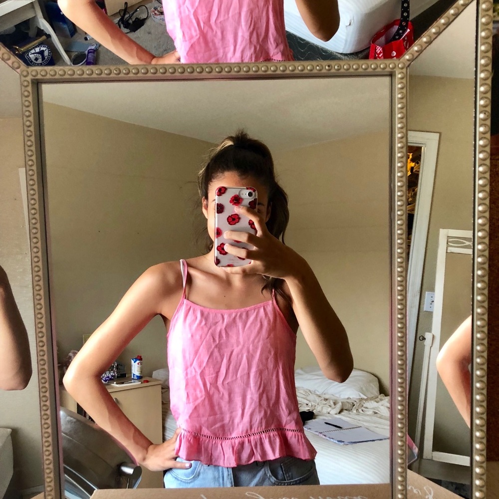 Pink H&M tank!